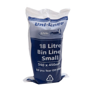 Kitchen Tidies White 18 Litre - Uni-Liner