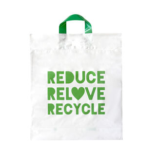 Retail/Checkout Bag Recyclable Medium 37x42.5cm - Ecobags - Pack or Carton
