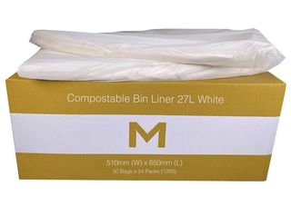 Office Bin Liner Compostable 27L Brown - Matthews
