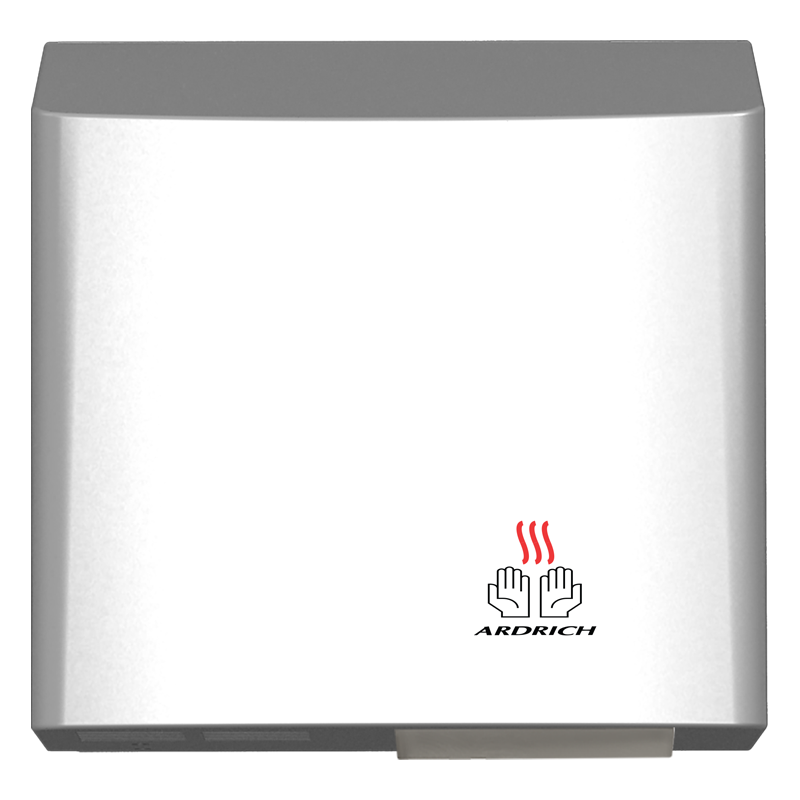 Hand Dryer White with Grey Trim - Ardrich