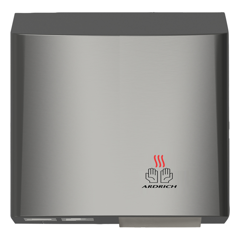 Hand Dryer SS with Grey Trim - Ardrich