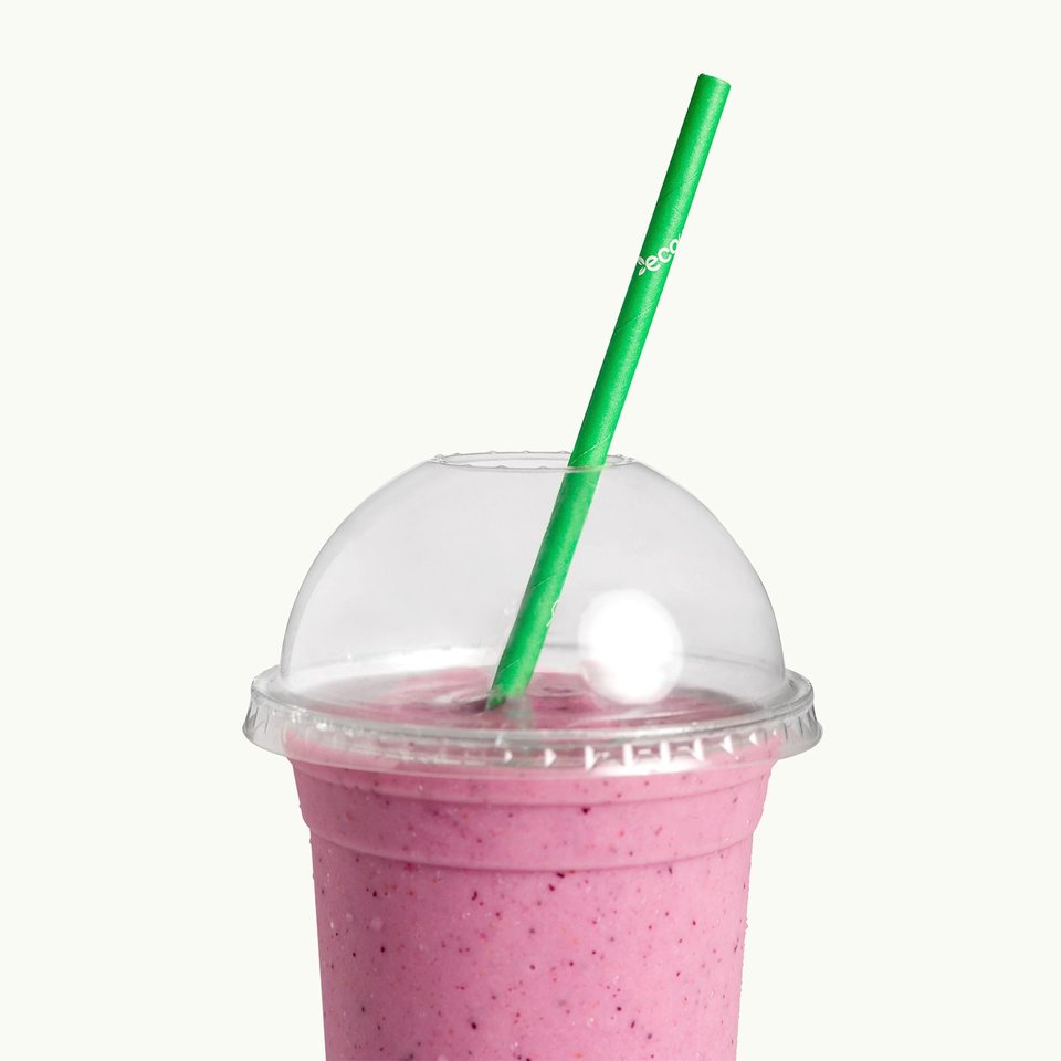 Paper Straws 6mm Green - Ecoware