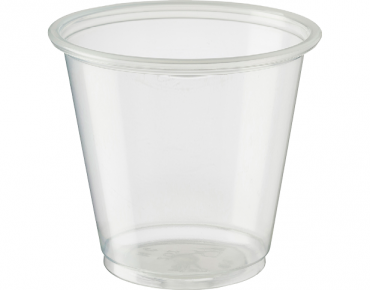 Medium Portion Control Cups Tal 105 ml, Clear - Castaway