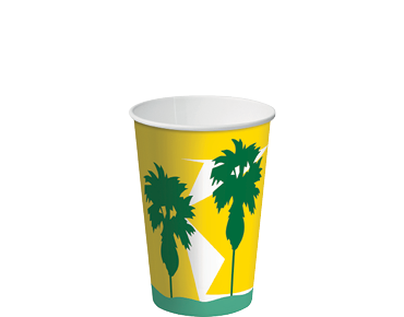 12oz Daintree' Paper Cold Cup - Castaway