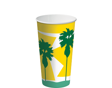 16oz Daintree' Paper Thickshake Cup