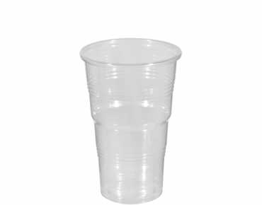 340ml Costwise' PP Cold Cup, Clear