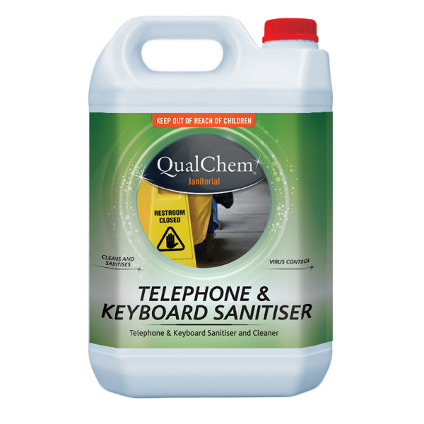 Telephone & Keyboard Sanitiser 5Litres - Qualchem