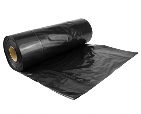 Bin Liners/Rubbish Bags 285X275X500-25 BLACK KITCHEN.TIDY.LINER - Flexoplas