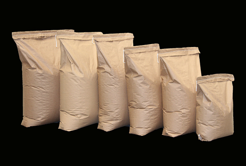 Multi-Wall Paper Bags 3ply 900x520+120 Wet Strength Kraft
