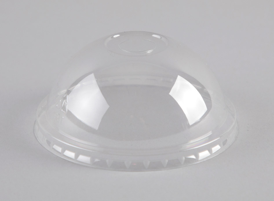 Clear Enviroware 12/16oz PET dome lid - Coastal