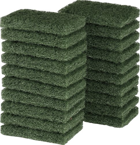 Scrub-A-Dub Pad 6x4 inch / 150x100mm GREEN - Glomesh