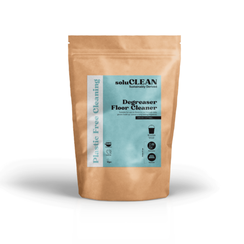 Floor Cleaner Degreaser Soluble Sachets Pack 50 (1 Sachet = 5Litres) - soluCLEAN