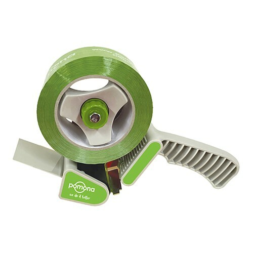 Pistol Grip Tape Dispenser with Safety Blade Cover