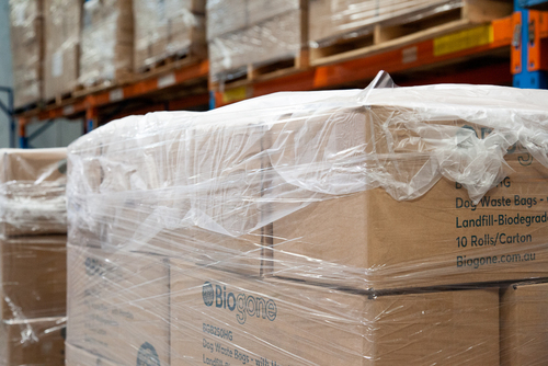 Pallet Caps Biodegradable 1700x1700 20mu - Biowrap