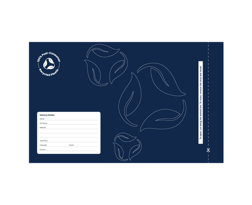 Courier Bags Foolscap Recycled Resealable Carton 500 - Ecobags