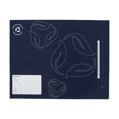 Courier Bags A3 Recycled Resealable Carton 500 - Ecobags