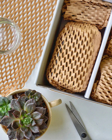 Hex Paper Brown Kraft -508mm x 250mtrs/roll - BeeDee Bags