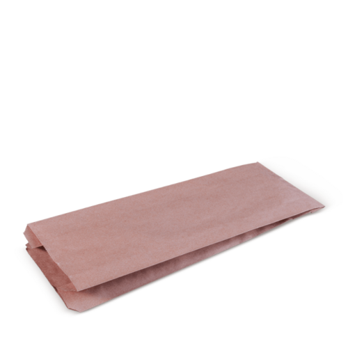 Double HWS Bottle Bag Brown 396 x 150 x 85 - Detpak