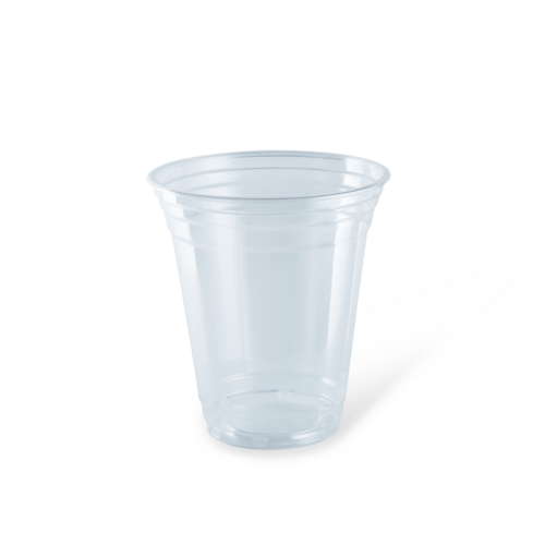 12oz Clear Recyclable Cup (432ml) Clear 98.3mm - Detpak