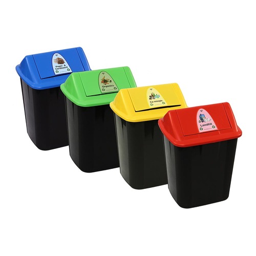 Italplast Waste Separation Bin 32L Bundle of 4