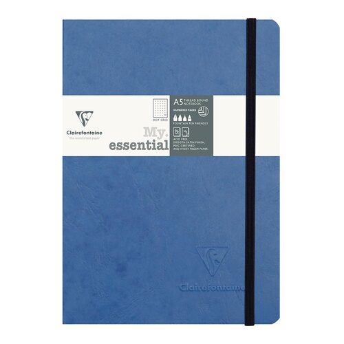 Age Bag My Essential Notebook A5 Dotted Blue