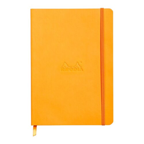 Rhodiarama Softcover Notebook A5 Lined Orange
