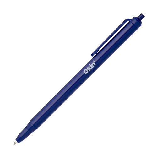 Okin One Piece Ballpoint Pen Blue