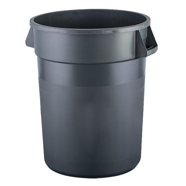 121L Round Food Bin - Grey