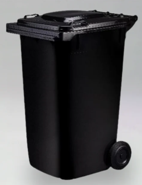 Wheelie Bin 240Litre Black