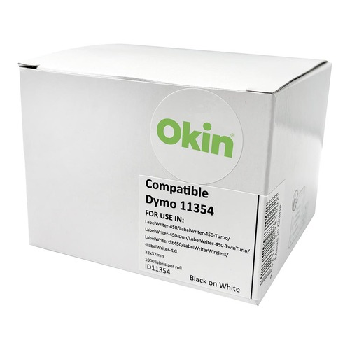 Icon Compatible Dymo LW Labels 57x32mm 1000 Roll
