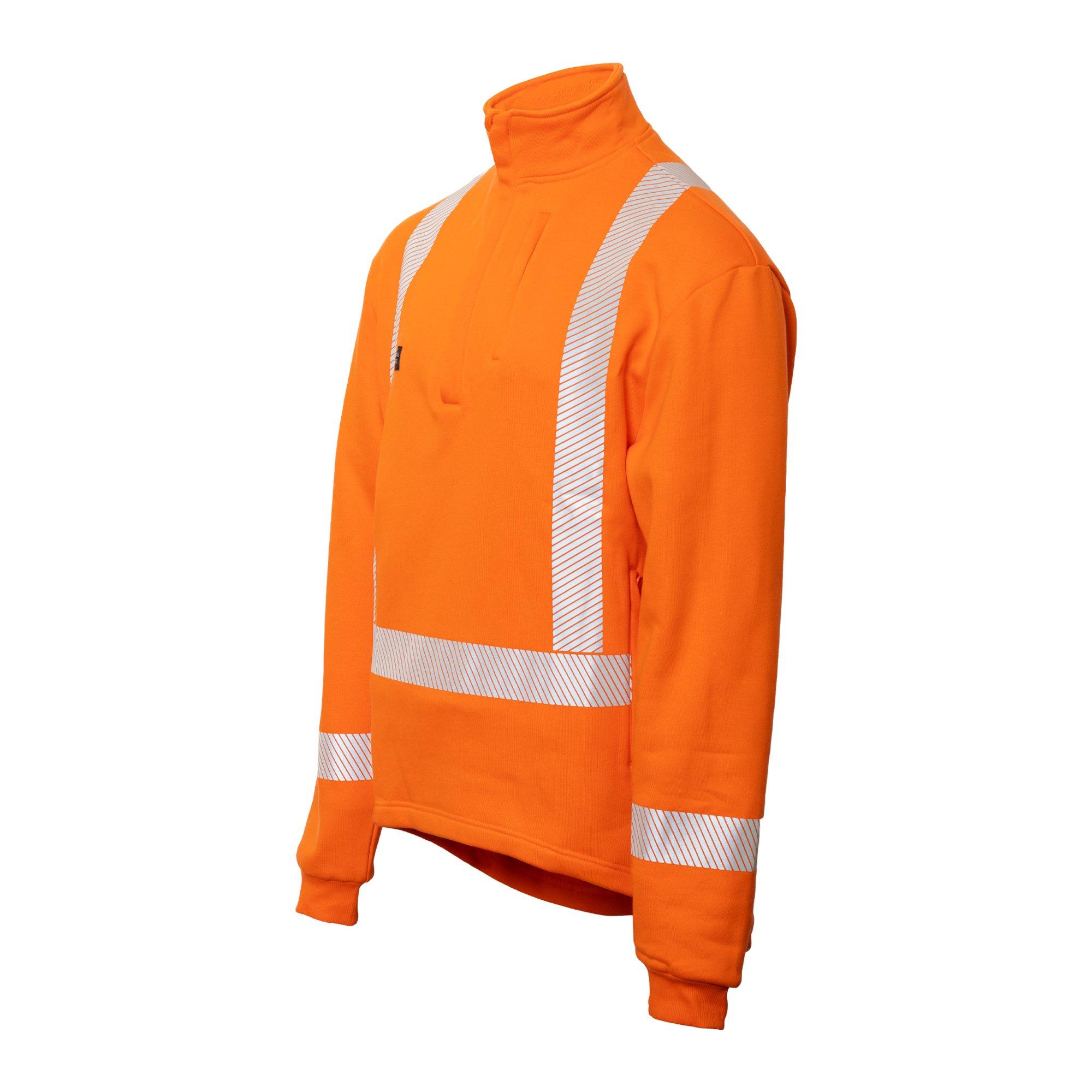 Fr Polafleece, 410Gsm Orange Ttmc, 22 Cal-Size L