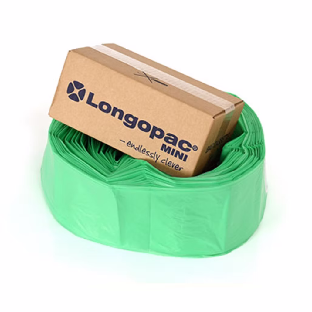Longopac Mini Waste Bags  - Green (food scraps)