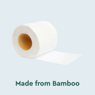 Bamboo paper toilet rolls. Buy online today.