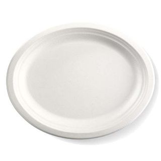 Plate Oval 12.5x10" BioCane - BioPak