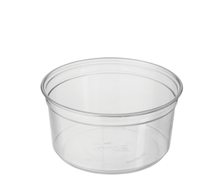 Round Deli Containers 12 oz, Clear - Castaway