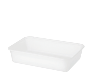 FreezaReady' Rectangular Containers, Small 500 ml, Translucent - Castaway