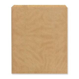 # 10 Flat Brown Bag 50gsm (360x305) Pack 500 - Gratpak