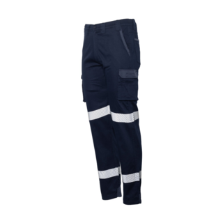 220Gsm Light Cargo Trousers, Ripstop, Navy With Ta-Size 77