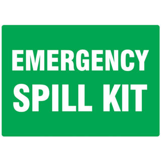 Spill Kit Sign