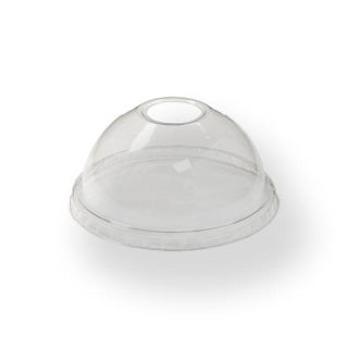Banquet PET Clear Dome Lid: 12 - 24 oz 